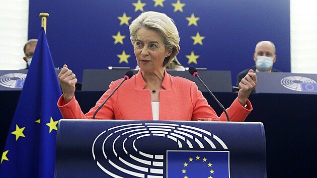 Ursula von der Leyenová v projevu o stavu EU