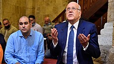 Libanonský premiér Nadíb Míkátí.