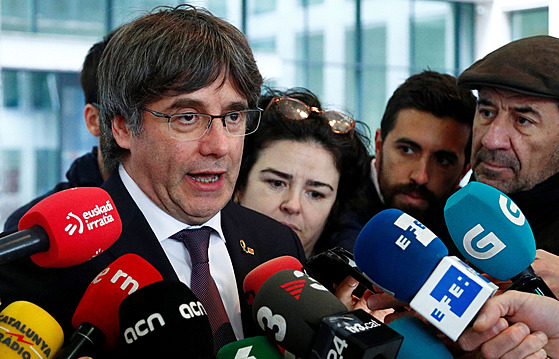 Katalánský expremiér Carles Puigdemont