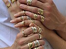Nové snubní a zásnubní prsteny designérky Eliky Lhotské