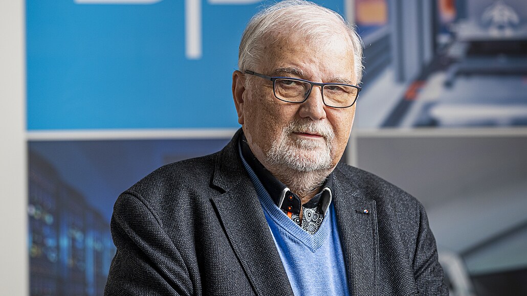 Jaroslav Hanák, prezident Svazu průmyslu a dopravy.