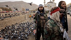 Tálibánská hlídka v Kábulu. | na serveru Lidovky.cz | aktuální zprávy