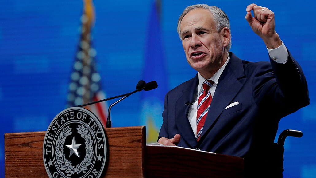 Texaský guvernér Gregg Abbott
