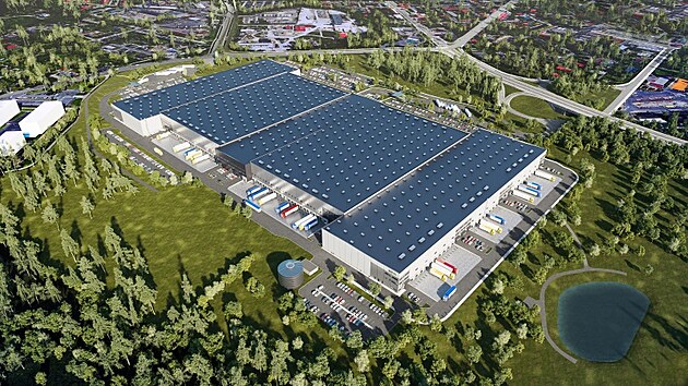 Zaala výstavba moderního logistického parku GLP Park Ostrava Hruov