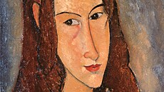 Amedeo Modigliani: Rusovláska, olej na plátn�, 1918