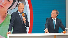Po volebním debaklu naznačil Armin Laschet (vpravo) odchod z čela CDU. Jeho... | na serveru Lidovky.cz | aktuální zprávy