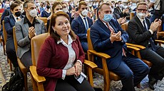 Milena Králíčková po zvolení rektorkou Univerzity Karlovy. | na serveru Lidovky.cz | aktuální zprávy