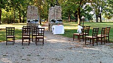 Zahrada Hlaholice slou�í také k po�ádání svatebních ob�ad�.