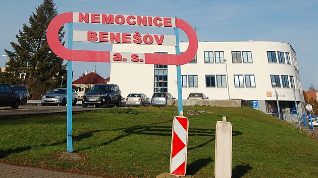 Areál beneovské nemocnice.