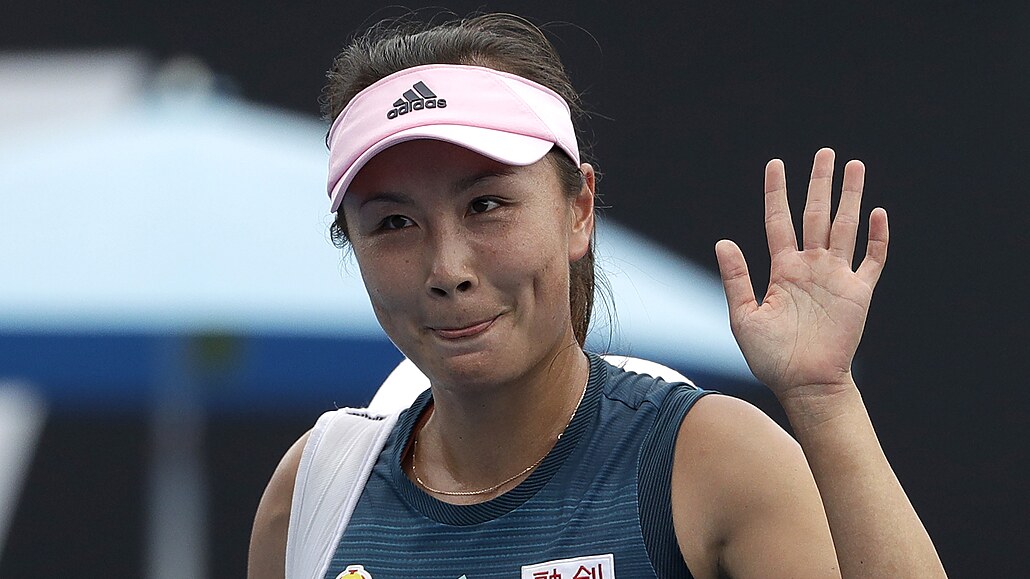 Čínská tenistka Pcheng Šuaj