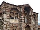 Hossios Loukas, prelí chrámu v ortodoxním monastryru, který chrání UNESCO
