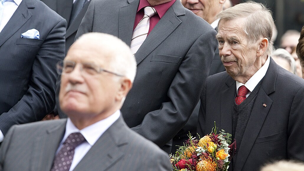 Václav Klaus a Václav Havel.