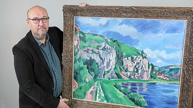 Obraz Rozvodn�n� Berounka.