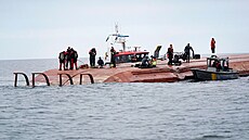 V Baltském moři se srazily nákladní lodě