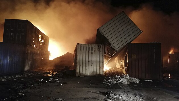 Syrsk pstav Latkia po izraelskm bombardovn