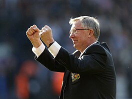 Trenr fotbalist Manchesteru United Alex Ferguson