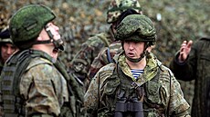 Ruský voják během cvičení vojsk Srbska a Ruska. | na serveru Lidovky.cz | aktuální zprávy