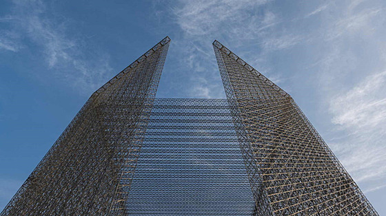 Brána do areálu světové výstavy EXPO 2020 v Dubaji