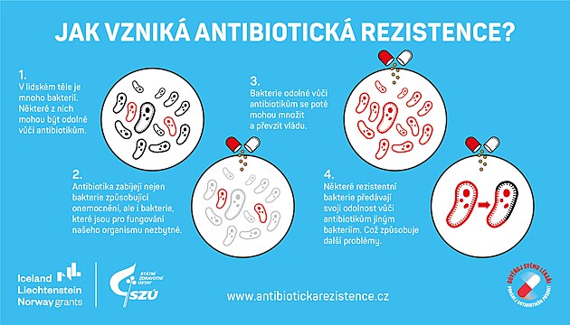 Rezistentn bakterie to aneb Kdy antibiotika nezabraj