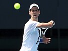 Novak Djokovi u v Austrálii trénuje.