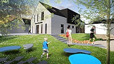 Vizualizace nové podoby Obecního ú�adu Vráto