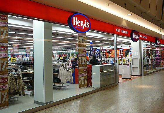 Prodejna etzce Hervis v Brn