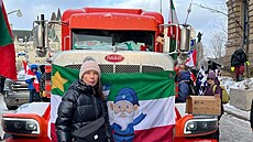 Protesty v kanadské Ottaw