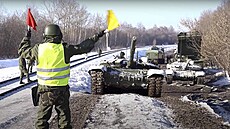 Ruské tanky nedaleko hranic s Ukrajinou. | na serveru Lidovky.cz | aktuální zprávy