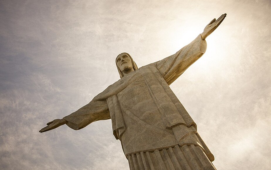 Socha Krista Spasitele, Rio de Janeiro, Brazílie.