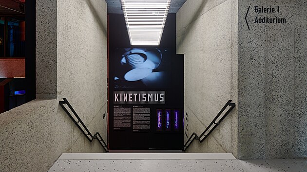 Kinetismus: 100 let elektiny v umn. Dla Zdeka Penka Musk a ensk torzo a Lec torzo v expozici prask Kunsthalle.