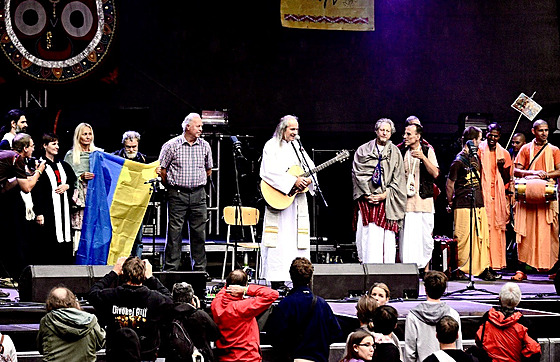 Ekumenická bohoslu�ba za Ukrajinu, festival Trutnoff 2014