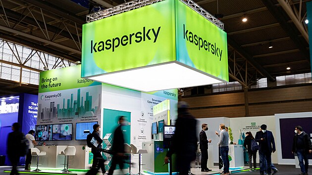 Stánek spolenosti Kaspersky Lab.