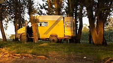 Dodávka dakarského navigátora. �ty�kolku Iveco vyrábí od poloviny 80. let...