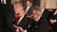 Miloš Zeman předává státní vyznamenání | na serveru Lidovky.cz | aktuální zprávy