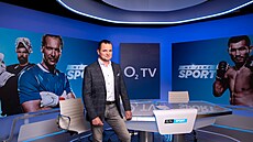 Dlouholetý šéf O2 TV Sport Marek Kindernay (49) v televizním studiu. | na serveru Lidovky.cz | aktuální zprávy