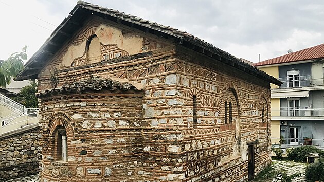 Kastroria, byzantský kostel v centru města