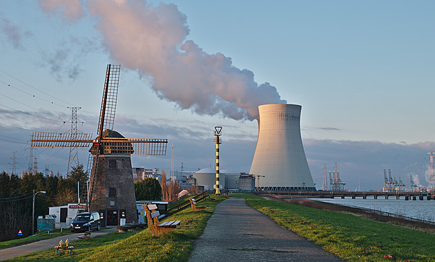 Belgie kvůli válce otočila, nechá v provozu dva jaderné reaktory o deset let déle