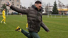 Na snímku ukrajinský boxer, olympijský vítz z Londýna 2012 Oleksandr Usyk,...