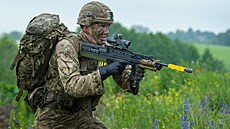Britský voják na cvičení u litevského Suwalki | na serveru Lidovky.cz | aktuální zprávy