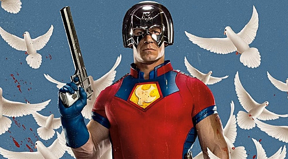 Excentrický Peacemaker (John Cena) je tragikomická postavi�ka