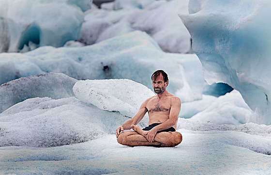 Autor knihy Ledový mu Wim Hof, známý sportovec a lektor