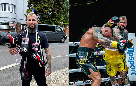 Marpo a jeho rukavice ze zápasu s Vémolou.