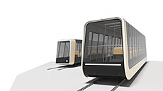 Profesor Ivan Dlaba� p�edstavil mo�né návrhy na budoucí podobu lanovky se...