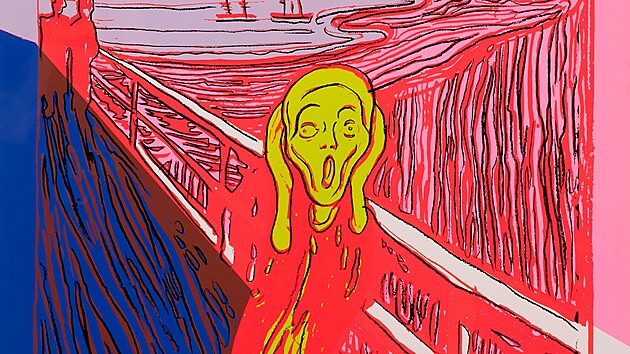 Andy Warhol: The Scream (after Munch), 1984