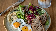 Skv�lé brunche se tu podávají skoro celý den