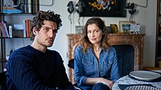 Abel a Marianne. Režisér a herec Louis Garrel s manželkou a hereckou kolegyní...