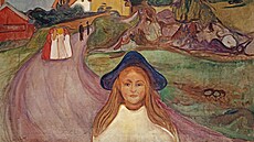 Edvard Munch: Street in Aagsgaardstrand, 1901 | na serveru Lidovky.cz | aktuální zprávy