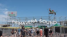 Vstupní brána na festival Primavera Sound