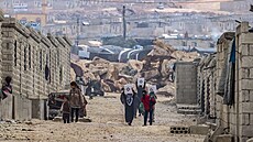 Domy v syrském Idlibu byly jedním z projekt pro uprchlíky. Turecká vláda nyní...