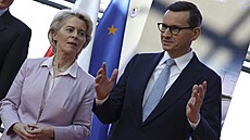 Šéfka Evropské komise Ursula von der Leyenová a polský premiér Mateusz... | na serveru Lidovky.cz | aktuální zprávy